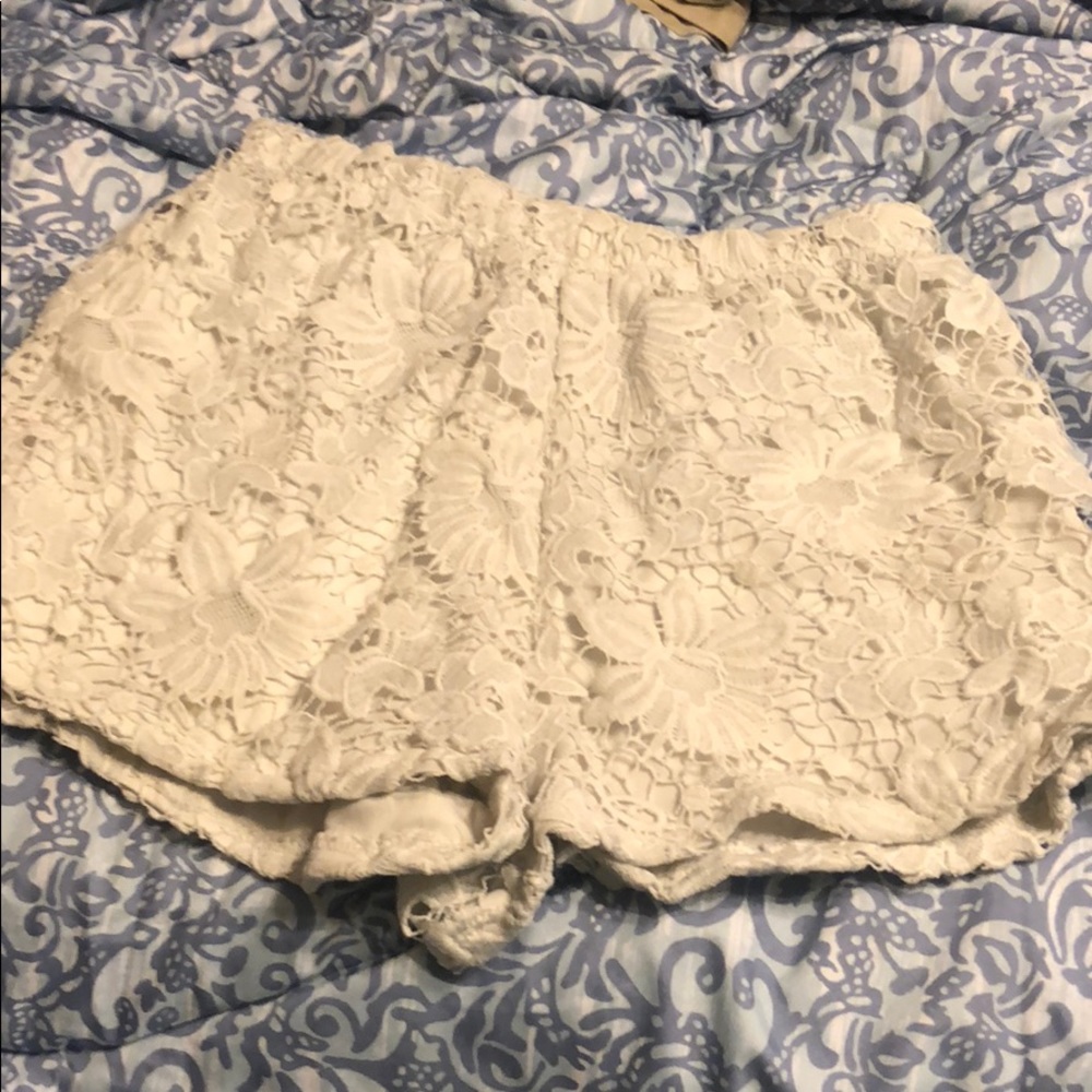 Floral print shorts